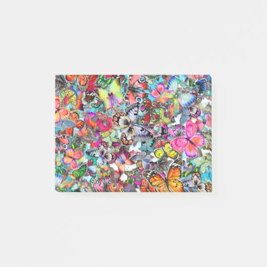 Vlindermontage Post-it® Notes (Voorkant)