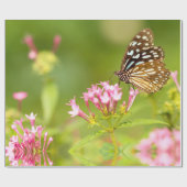 vlindermot cadeaupapier (Vlak)