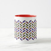 Vlindermug met regenboog mok (Midden)
