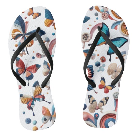 Vlindermuiltje Teenslippers (Voetbed)