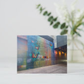 Vlindermuurkunst Briefkaart (Staand voorkant)