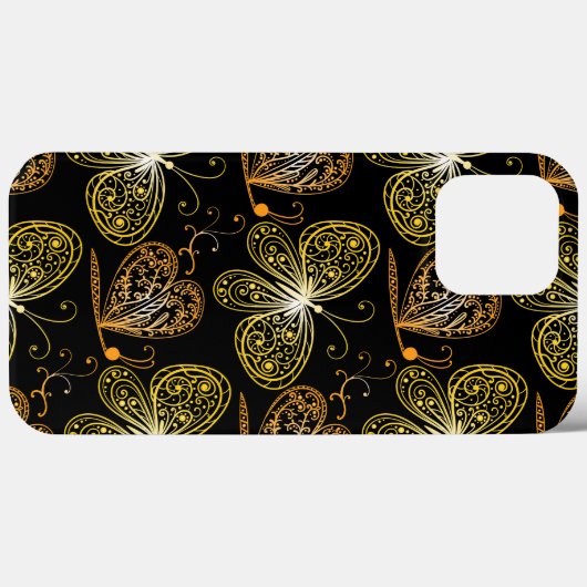 vlindernaden Case-Mate iPhone case (Achterkant (horizontaal))