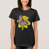 vlindernarcis t-shirt (Voorkant)