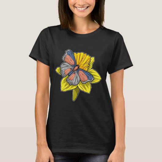 vlindernarcis t-shirt (Voorkant)