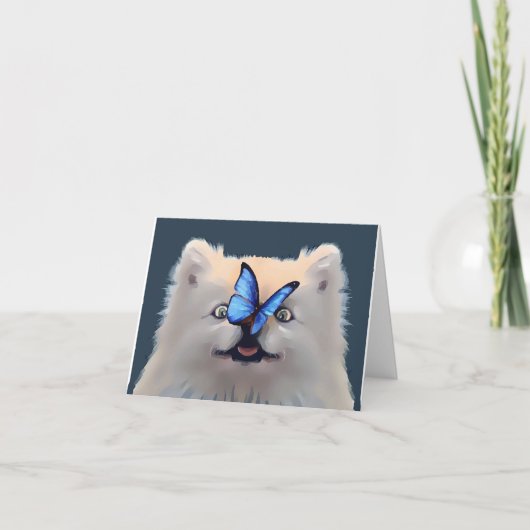 VLINDERNEUS BEDANKT KAART (Voorkant)