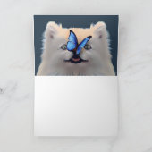 VLINDERNEUS BLANK - ALL-OCCASION KAART (Binnen)