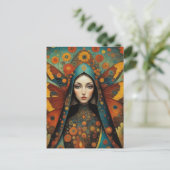 vlindernon briefkaart (Staand voorkant)