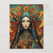 vlindernon briefkaart (Voorkant)