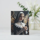 vlindernon briefkaart (Staand voorkant)