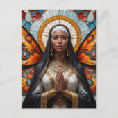 vlindernon briefkaart (Voorkant)