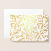 vlindernotitie folie kaarten (Voorkant met envelop)