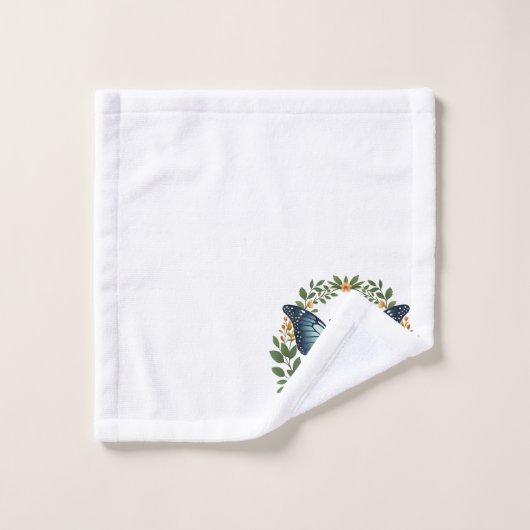 Vlinderoase Bad Handdoek (Wasdoekje)