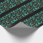 vlinderontwerp cadeaupapier (Hoek)