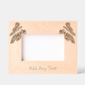 Vlinderontwerp gepersonaliseerd gegraveerde lijstjes (Voorkant)