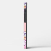 vlinderontwerp met gemengde pastels Case-Mate iPhone case (Achterkant / Links)