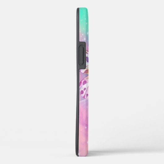  vlinderontwerp met gemengde pastels Case-Mate iPhone case (Achterkant / Rechts)