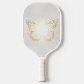 vlinderontwerp pickleball paddle (Voorkant)