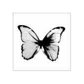 Vlinderontwerp Rubberstempel (Afrduk)