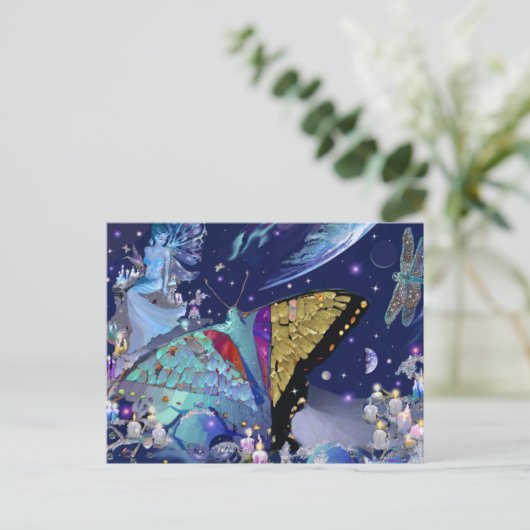 Vlinderparadijs Briefkaart (Staand voorkant)