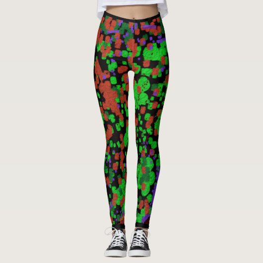Vlinderparadijs Leggings (Voorkant)