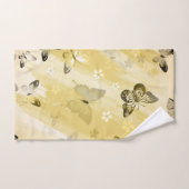 Vlinderpatroon 10 bad handdoek (Handdoek)
