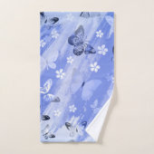 Vlinderpatroon 13 bad handdoek (Handdoek)
