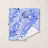 Vlinderpatroon 13 bad handdoek (Wasdoekje)