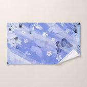 Vlinderpatroon 13 bad handdoek (Handdoek)