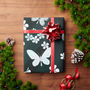 Vlinderpatroon 14 cadeaupapier