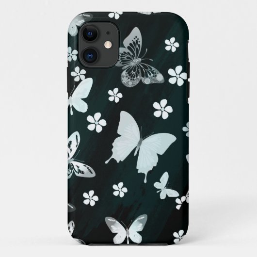 Vlinderpatroon 14 Case-Mate iPhone case (Achterkant)