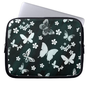 Vlinderpatroon 14 laptop sleeve
