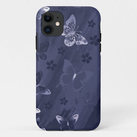 Vlinderpatroon 17 Case-Mate iPhone case (Achterkant)