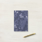 Vlinderpatroon 17 post-it® notes (Op bureau)