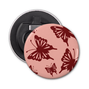 vlinderpatroon 2 button flesopener