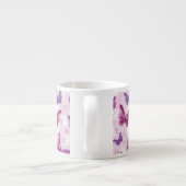 vlinderpatroon 2 espresso kop (Achterkant)