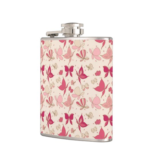 vlinderpatroon 2 heupfles (Links)