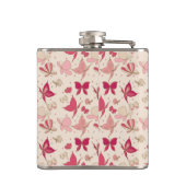 vlinderpatroon 2 heupfles (Achterkant)