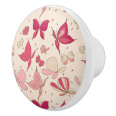 vlinderpatroon 2 keramische knop (Rechts)