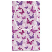 vlinderpatroon 2 klein cadeauzakje (Achterkant)