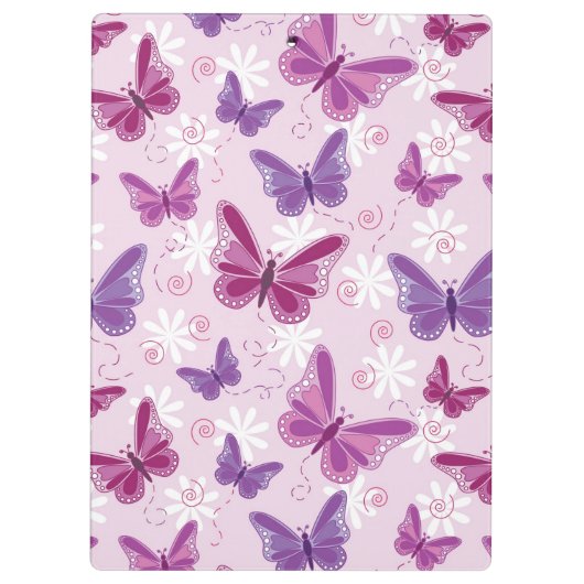 vlinderpatroon 2 klembord (Achterkant)