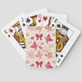 vlinderpatroon 2 speelkaarten (Achterkant)