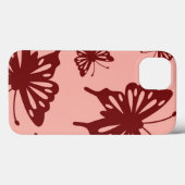 vlinderpatroon 3 Case-Mate iPhone case (Achterkant (horizontaal))