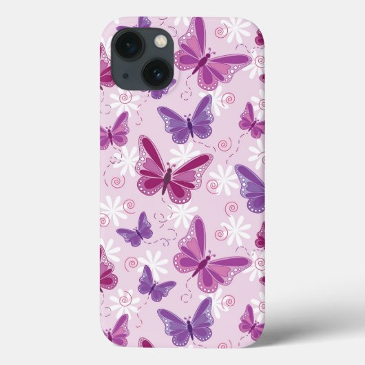 vlinderpatroon 3 Case-Mate iPhone case (Achterkant)