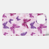 vlinderpatroon 3 Case-Mate iPhone case (Achterkant (horizontaal))