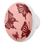 vlinderpatroon 3 keramische knop (Rechts)