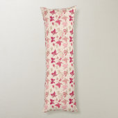 vlinderpatroon 3 lichaamskussen (Achterkant (Verticaal))