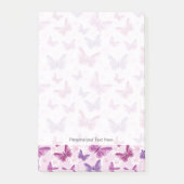 vlinderpatroon 3 post-it® notes (Voorkant)
