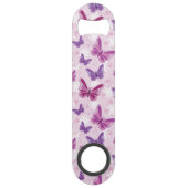 vlinderpatroon 3 speed flessenopener (Achterkant)