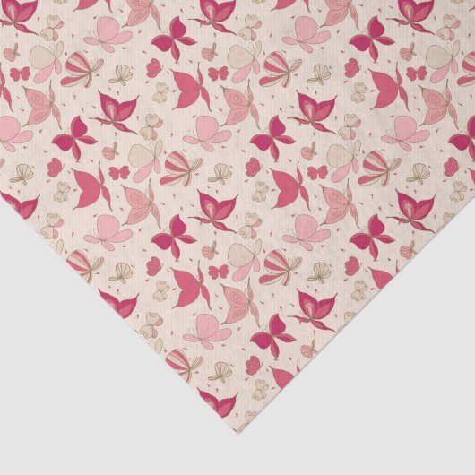 vlinderpatroon 3 tissuepapier (Detail)