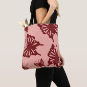 vlinderpatroon 3 tote bag (Dichtbij)